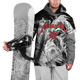 Накидка на куртку 3D с принтом Metallica в Санкт-Петербурге, 100% полиэстер |  | american | angry | emblem | james hetfield | kirk hammett | la | live | logo | metal band | metallica | rats | ravens | zombies | американская | вороны | джеймс хетфилд | живые | злые | зомби | кирк хэмметт | крысы | ларс ульрих | логотип | мета