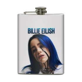 Фляга с принтом BILLIE EILISH в Санкт-Петербурге, металлический корпус | емкость 0,22 л, размер 125 х 94 мм. Виниловая наклейка запечатывается полностью | ayelish | bad guy | bellyache | bilie eilish | bilie elish | billie | billie eilish | eilish | electronic | elish | music | били айлиш | билли айлиш | эйлиш | элиш