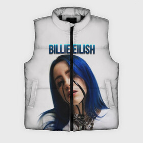 Мужской жилет утепленный 3D с принтом BILLIE EILISH в Санкт-Петербурге,  |  | ayelish | bad guy | bellyache | bilie eilish | bilie elish | billie | billie eilish | eilish | electronic | elish | music | били айлиш | билли айлиш | эйлиш | элиш