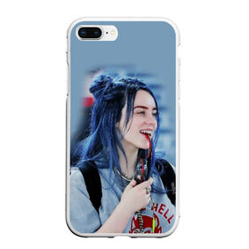 Чехол для iPhone 7Plus/8 Plus матовый с принтом BILLIE EILISH в Санкт-Петербурге, Силикон | Область печати: задняя сторона чехла, без боковых панелей | ayelish | bad guy | bellyache | bilie eilish | bilie elish | billie | billie eilish | eilish | electronic | elish | music | били айлиш | билли айлиш | эйлиш | элиш