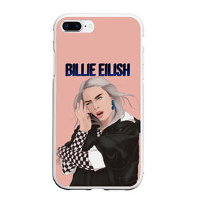 Чехол для iPhone 7Plus/8 Plus матовый с принтом BILLIE EILISH в Санкт-Петербурге, Силикон | Область печати: задняя сторона чехла, без боковых панелей | ayelish | bad guy | bellyache | bilie eilish | bilie elish | billie | billie eilish | eilish | electronic | elish | music | били айлиш | билли айлиш | эйлиш | элиш