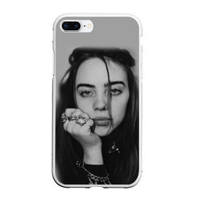 Чехол для iPhone 7Plus/8 Plus матовый с принтом BILLIE EILISH в Санкт-Петербурге, Силикон | Область печати: задняя сторона чехла, без боковых панелей | ayelish | bad guy | bellyache | bilie eilish | bilie elish | billie | billie eilish | eilish | electronic | elish | music | били айлиш | билли айлиш | эйлиш | элиш