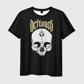 Мужская футболка 3D с принтом DEFTONES в Санкт-Петербурге, 100% полиэфир | прямой крой, круглый вырез горловины, длина до линии бедер | deftones | metal | rock | метал | рок