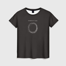 Женская футболка 3D с принтом Nothing But Thieves в Санкт-Петербурге, 100% полиэфир ( синтетическое хлопкоподобное полотно) | прямой крой, круглый вырез горловины, длина до линии бедер | nothing but | nothing but thieves | rock | рок