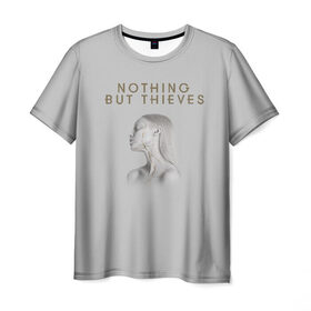 Мужская футболка 3D с принтом Nothing But Thieves в Санкт-Петербурге, 100% полиэфир | прямой крой, круглый вырез горловины, длина до линии бедер | Тематика изображения на принте: nothing but | nothing but thieves | rock | рок