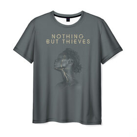 Мужская футболка 3D с принтом Nothing But Thieves в Санкт-Петербурге, 100% полиэфир | прямой крой, круглый вырез горловины, длина до линии бедер | Тематика изображения на принте: 