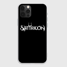 Чехол для iPhone 12 Pro Max с принтом Satyricon в Санкт-Петербурге, Силикон |  | black metal | metal | rock | satyricon | метал | рок