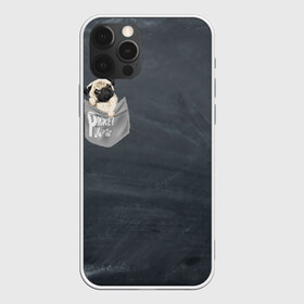 Чехол для iPhone 12 Pro Max с принтом Карманный мопс в Санкт-Петербурге, Силикон |  | pug | карман | карманный мопс | малыш | милый | мопс | пес | песик | собака | собачка