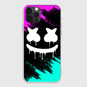 Чехол для iPhone 12 Pro Max с принтом MARSHMELLO MELT МАРШМЕЛЛО НЕОН в Санкт-Петербурге, Силикон |  | america | dj | marshmello | usa | америка | брызги | краски | маршмелло