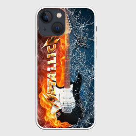 Чехол для iPhone 13 mini с принтом Metallica в Санкт-Петербурге,  |  | album | black | concert | heavy | kirk | metal | metallica | music | rock | tolls | джеймс хэтфилд | кирк хэмметт | клифф бёртон | ларс ульрих | метал | металлика | трэш