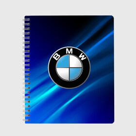 Тетрадь с принтом BMW (РЕДАЧ) в Санкт-Петербурге, 100% бумага | 48 листов, плотность листов — 60 г/м2, плотность картонной обложки — 250 г/м2. Листы скреплены сбоку удобной пружинной спиралью. Уголки страниц и обложки скругленные. Цвет линий — светло-серый
 | bmw | bmw performance | m | motorsport | performance | бмв | моторспорт