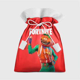 Подарочный 3D мешок с принтом Fortnite (Tomato) в Санкт-Петербурге, 100% полиэстер | Размер: 29*39 см | Тематика изображения на принте: fortnite | game | like | mem | skin | skins | tomato | помидор | скин | томат | форнайн | форнайт | фортнайн | фортнайт