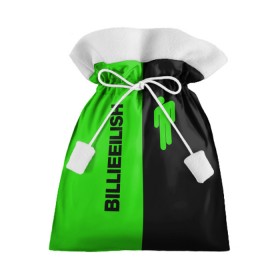 Подарочный 3D мешок с принтом BILLIE EILISH GLITCH в Санкт-Петербурге, 100% полиэстер | Размер: 29*39 см | be | billie | billie eilish | blohsh | ghoul | билли | билли айлиш