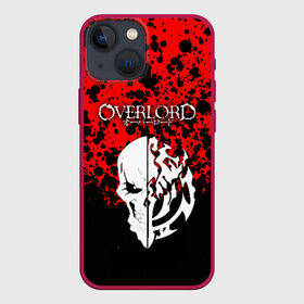 Чехол для iPhone 13 mini с принтом Overlord Skull red в Санкт-Петербурге,  |  | albedo | anime | momonga | narberal | overlord | shalltear. | альбедо | аниме | клементина | момонга | набэ | оверлорд | шалтир