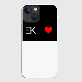 Чехол для iPhone 13 mini с принтом ЕГОР КРИД (Сердце) в Санкт-Петербурге,  |  | black | egor | hip | hop | inc | kreed | logo | pop | rap | star | team | алых | грехи | егор | знают | крид | лого | миллион | настроения | они | поп | роз | рэп | самая | символ | хип | холостяк | хоп | цвет | черный | что