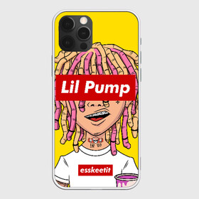 Чехол для iPhone 12 Pro с принтом Lil Pump в Санкт-Петербурге, силикон | область печати: задняя сторона чехла, без боковых панелей | esskeetit | gazzy garcia | gucci gang | lil pump | lilpump | газзи гарсия | лил памп | рэп | рэпер | эшкере