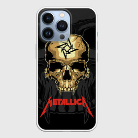 Чехол для iPhone 13 Pro с принтом Metallica в Санкт-Петербурге,  |  | Тематика изображения на принте: american | james hetfield | kirk hammett | l | metal band | metallic | metallica | music | robot | rock | scales | sitting | skeleton | skull | throne | американская | джеймс хетфилд | кирк хэмметт | ларс ульрих | логотип | метал группа | металл