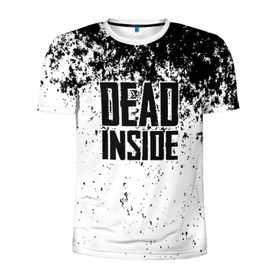 Мужская футболка 3D спортивная с принтом Dead Inside в Санкт-Петербурге, 100% полиэстер с улучшенными характеристиками | приталенный силуэт, круглая горловина, широкие плечи, сужается к линии бедра | dead | dota | inside | аниме | внутри | гуль | дэд | инсайд | мертвец | мертвый | токийский