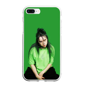 Чехол для iPhone 7Plus/8 Plus матовый с принтом BILLIE EILISH в Санкт-Петербурге, Силикон | Область печати: задняя сторона чехла, без боковых панелей | ayelish | bad guy | bellyache | bilie eilish | bilie elish | billie | billie eilish | eilish | electronic | elish | music | били айлиш | билли айлиш | эйлиш | элиш