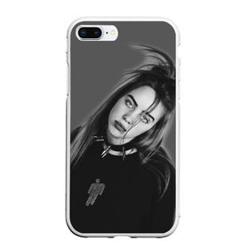 Чехол для iPhone 7Plus/8 Plus матовый с принтом BILLIE EILISH в Санкт-Петербурге, Силикон | Область печати: задняя сторона чехла, без боковых панелей | ayelish | bad guy | bellyache | bilie eilish | bilie elish | billie | billie eilish | eilish | electronic | elish | music | били айлиш | билли айлиш | эйлиш | элиш