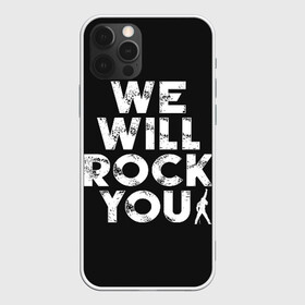 Чехол для iPhone 12 Pro Max с принтом We Will Rock You в Санкт-Петербурге, Силикон |  | bohemian | brian | freddie | john | mercury | must go on | queen | rhapsody | roger | taylor | the miracle | the show | богемская | рапсодия | роджер тейлор | фредди меркьюри