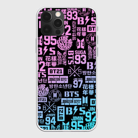 Чехол для iPhone 12 Pro Max с принтом BTS LOGOBOMBING в Санкт-Петербурге, Силикон |  | bangtan boys | bt21 | bts | бтс