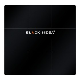 Магнитный плакат 3Х3 с принтом BLACK MESA в Санкт-Петербурге, Полимерный материал с магнитным слоем | 9 деталей размером 9*9 см | black mesa | city 17 | combine guard | gordon freeman | half life | source | valve | гордон фримен | халф лайф