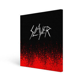 Холст квадратный с принтом SLAYER (14) в Санкт-Петербурге, 100% ПВХ |  | metal | music | rock | slayer | метал | музыка | рок