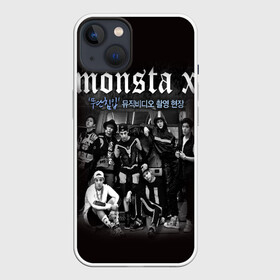 Чехол для iPhone 13 с принтом Monsta X в Санкт-Петербурге,  |  | dramarama | edm | hyungwon | idol | im | j pop | jooheon | k pop | kihyun | kpop | minhyuk | mv | shownu | the code | wonho | вонхо | монста х | хип хоп