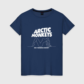 Женская футболка хлопок с принтом AM в Санкт-Петербурге, 100% хлопок | прямой крой, круглый вырез горловины, длина до линии бедер, слегка спущенное плечо | alex turner | arctic monkeys | алекс тёрнер | арктик монкейс | арктические обезьяны