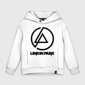 Детское худи Oversize хлопок с принтом LINKIN PARK в Санкт-Петербурге, френч-терри — 70% хлопок, 30% полиэстер. Мягкий теплый начес внутри —100% хлопок | боковые карманы, эластичные манжеты и нижняя кромка, капюшон на магнитной кнопке | chester bennington | linkin park | mike shinoda | линкин парк