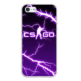 Чехол для iPhone 5/5S матовый с принтом CS GO LIGHTNING STYLE в Санкт-Петербурге, Силикон | Область печати: задняя сторона чехла, без боковых панелей | astralis | awp | counter strike | cs go | cs go global offensive | faze clan | hyper beast | team liquid | thunder | астралис | молнии | тим ликвид | фейз клан | хайпер бист | шторм