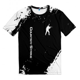 Мужская футболка 3D с принтом CS GO в Санкт-Петербурге, 100% полиэфир | прямой крой, круглый вырез горловины, длина до линии бедер | astralis | awp | counter strike | cs go | cs go global offensive | faze clan | hyper beast | team liquid | астралис | тим ликвид | фейз клан | хайпер бист