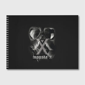 Альбом для рисования с принтом Monsta X в Санкт-Петербурге, 100% бумага
 | матовая бумага, плотность 200 мг. | dramarama | edm | hyungwon | idol | im | j pop | jooheon | k pop | kihyun | kpop | minhyuk | mv | shownu | the code | wonho | вонхо | монста х | хип хоп