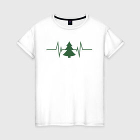 Женская футболка хлопок с принтом Жизнь дерева в Санкт-Петербурге, 100% хлопок | прямой крой, круглый вырез горловины, длина до линии бедер, слегка спущенное плечо | лес | пожары в сибири | посади дерево | сибирь | сибирь горит | спасите сибирь | тайга
