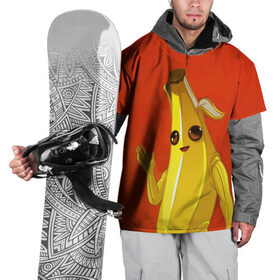 Накидка на куртку 3D с принтом Banana в Санкт-Петербурге, 100% полиэстер |  | Тематика изображения на принте: epic | fortnite | банан | фортнайт | эпик