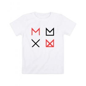 Детская футболка хлопок с принтом MONSTA X в Санкт-Петербурге, 100% хлопок | круглый вырез горловины, полуприлегающий силуэт, длина до линии бедер | i.m. | jooheon | kihyun | minhyuk | monsta x | shownu | wonho | монст х | монста х