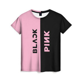 Женская футболка 3D с принтом BLACKPINK в Санкт-Петербурге, 100% полиэфир ( синтетическое хлопкоподобное полотно) | прямой крой, круглый вырез горловины, длина до линии бедер | black | blackpink | bts | jennie | jisoo | k pop | kim | lalisa | lisa | manoban | park | pink | rose | young | бтс | дженни | джису | ён | ким | лалиса | лиса | манобан | пак | розэ | че