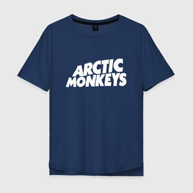 Мужская футболка хлопок Oversize с принтом AM в Санкт-Петербурге, 100% хлопок | свободный крой, круглый ворот, “спинка” длиннее передней части | alex turner | arctic monkeys | алекс тёрнер | арктик монкейс | арктические обезьяны
