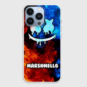 Чехол для iPhone 13 Pro с принтом РЮКЗАК MARSHMELLO в Санкт-Петербурге,  |  | Тематика изображения на принте: marshmello | диджей | клуб | клубная музыка | маршмеллоу | маршмело | маршмэлло | маршмэллоу | маршмэло | музыка | электронная