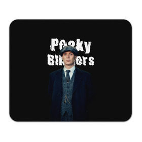 Коврик для мышки прямоугольный с принтом Peaky Blinders в Санкт-Петербурге, натуральный каучук | размер 230 х 185 мм; запечатка лицевой стороны | peaky blinders | острые козырьки | сериал