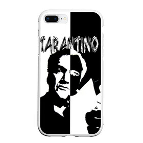 Чехол для iPhone 7Plus/8 Plus матовый с принтом Tarantino в Санкт-Петербурге, Силикон | Область печати: задняя сторона чехла, без боковых панелей | quentin tarantino | квентин тарантино