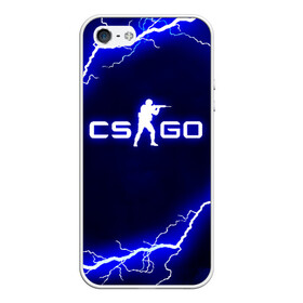 Чехол для iPhone 5/5S матовый с принтом CS GO LIGHTNING STYLE в Санкт-Петербурге, Силикон | Область печати: задняя сторона чехла, без боковых панелей | astralis | awp | counter strike | cs go | cs go global offensive | faze clan | hyper beast | team liquid | thunder | астралис | молнии | тим ликвид | фейз клан | хайпер бист | шторм