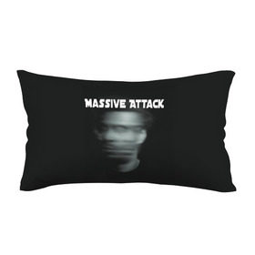 Подушка 3D антистресс с принтом Massive Attack в Санкт-Петербурге, наволочка — 100% полиэстер, наполнитель — вспененный полистирол | состоит из подушки и наволочки на молнии | Тематика изображения на принте: грант маршалл | роберт дель ная | трип хоп