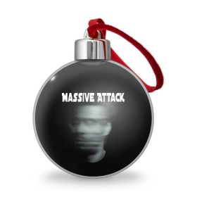 Ёлочный шар с принтом Massive Attack в Санкт-Петербурге, Пластик | Диаметр: 77 мм | грант маршалл | роберт дель ная | трип хоп