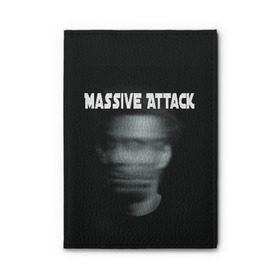 Обложка для автодокументов с принтом Massive Attack в Санкт-Петербурге, натуральная кожа |  размер 19,9*13 см; внутри 4 больших “конверта” для документов и один маленький отдел — туда идеально встанут права | грант маршалл | роберт дель ная | трип хоп