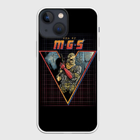 Чехол для iPhone 13 mini с принтом METAL GEAR в Санкт-Петербурге,  |  | big boss | gear | hideo kojima | konami | metal | mgs | mgs5 | raiden | snake | solid | большой босс | конами | мгс | металл | райден | снейка | твердый | хидео кодзима | шестерни