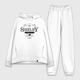 Женский костюм хлопок Oversize с принтом Shelby Company Limited в Санкт-Петербурге,  |  | gin | peaky blinders | shelby | the garrison | альфи соломонс | артур | банда | братья | гаррисон | грейс берджесс | джин | джон | криминал | мафия | острые козырьки | сериал | томас | финн | шелби