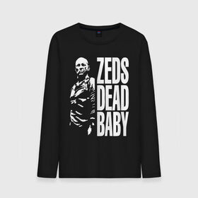 Мужской лонгслив хлопок с принтом zed is dead baby в Санкт-Петербурге, 100% хлопок |  | baby | bruce | dead | fiction | pulp | quentin | tarantino | willis | zed | брюс | квентин | криминально | мотоцикл | ракета | тарантино | уиллис | чёпер | чтиво