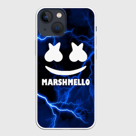 Чехол для iPhone 13 mini с принтом MARSHMELLO в Санкт-Петербурге,  |  | christopher comstock | dj | marshmello | music | диджей | клубная музыка | клубняк | крис комсток | маршмеллоу | музыка